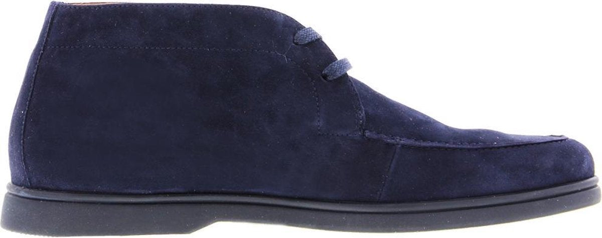 Tango | Elias 6-c navy kid suede shoe laces - navy sole | Maat: 41