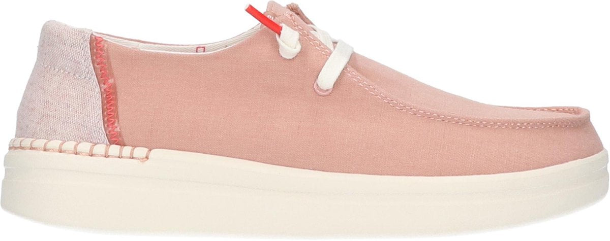 HEYDUDE Wendy Rise Dames Instappers Chambray Rose maat 40