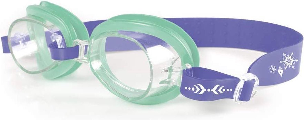 Disney Zwembril Frozen Junior Blauw/groen One-size