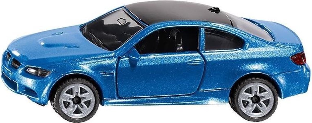 Siku BMW M3 speelgoed modelauto blauw 10 cm - Speelgoed auto schaalmodel