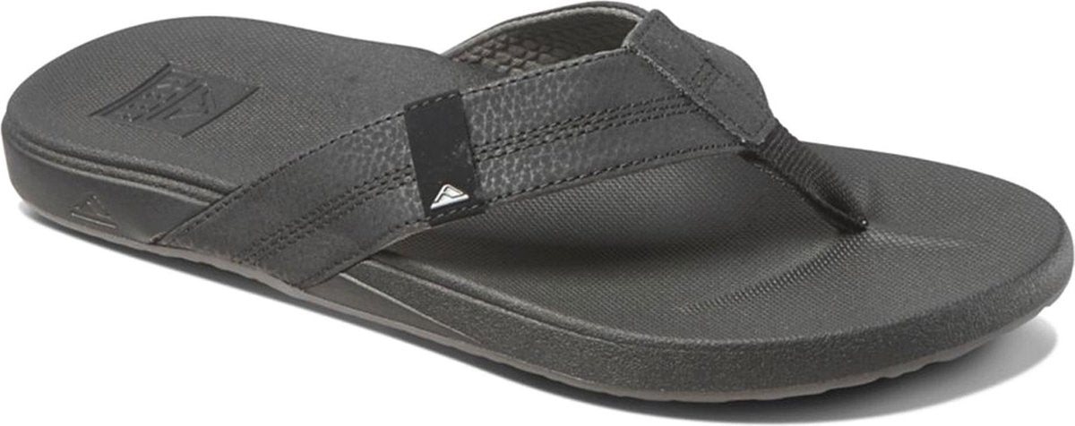 Reef Cushion Phantom Heren Slippers - Black - Maat 43