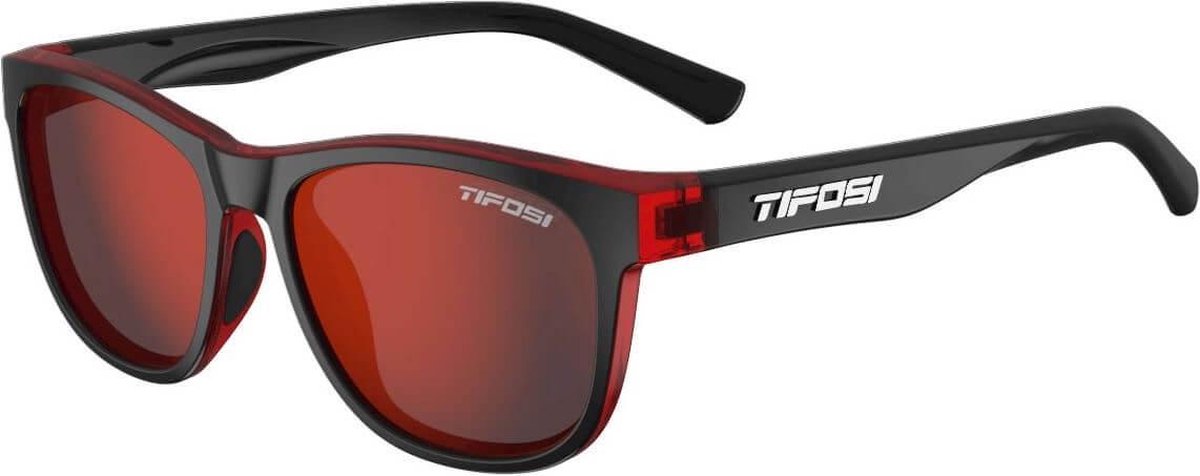Tifosi bril Swank zwart-rood