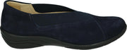 Strober LAURA 67023H - Volwassenen Instappers - Kleur: Blauw - Maat: 40.5
