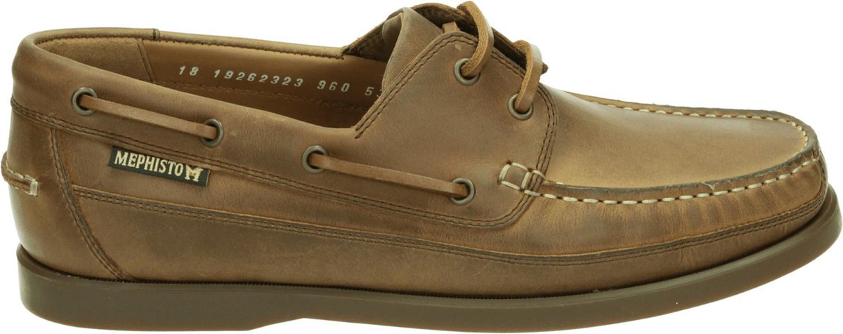 Mephisto BOATING GRIZZLY - Volwassenen InstappersVrije tijdsschoenen - Kleur: Bruin - Maat: 47