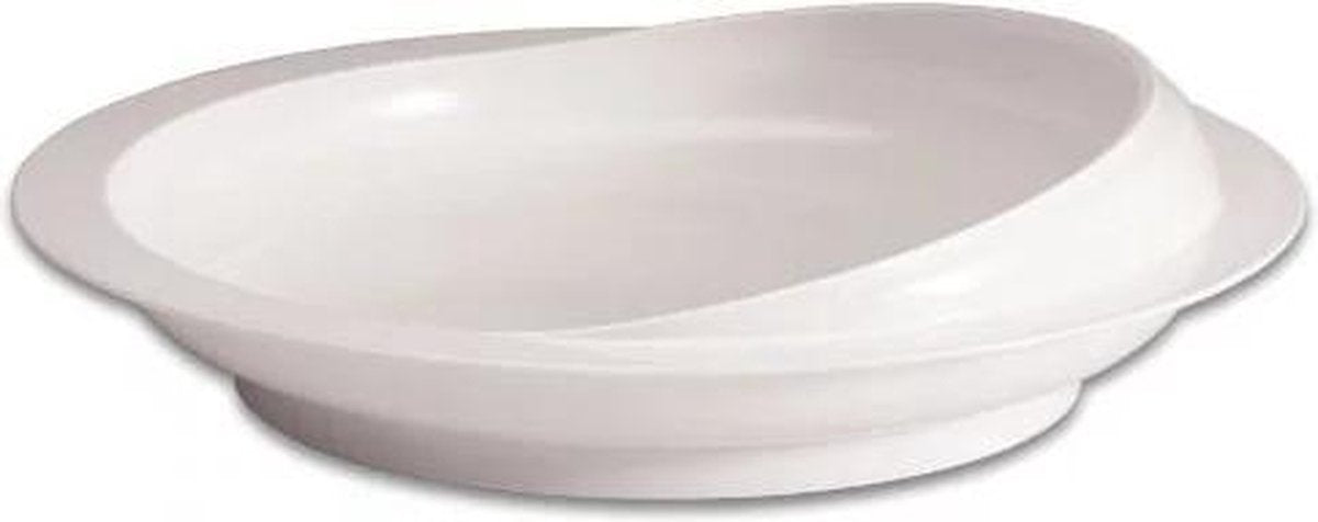 Almepro Antislip bord - Verhoogde achterrand - Wit