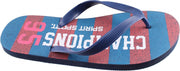 Vdm Teenslippers Champions Heren Blauw/rood Maat 40