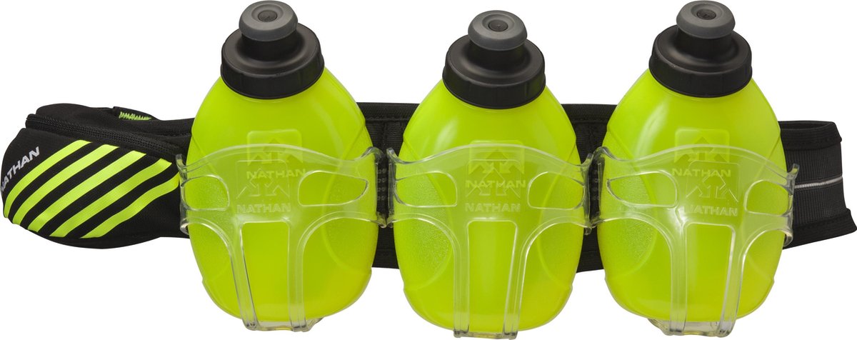 Nathan Mercury 3 Black/Safety Yellow - Drinkgordel