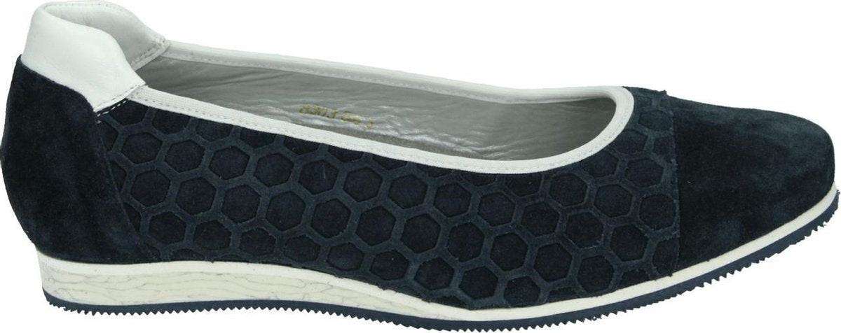 Verhulst 8303 G.5 - Volwassenen Ballerinaschoenen - Kleur: Blauw - Maat: 39