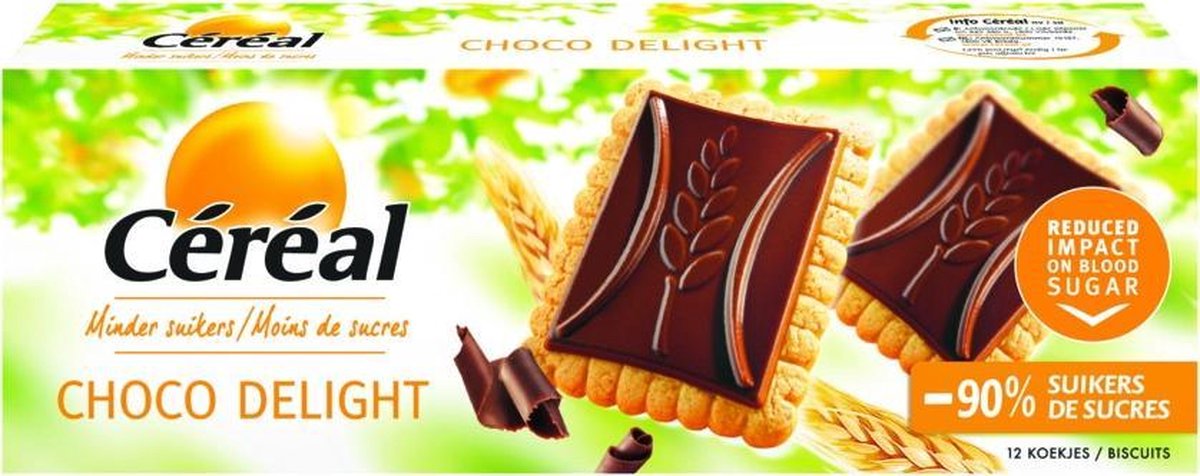 Cereal Koekjes Choco Delight 126 gr