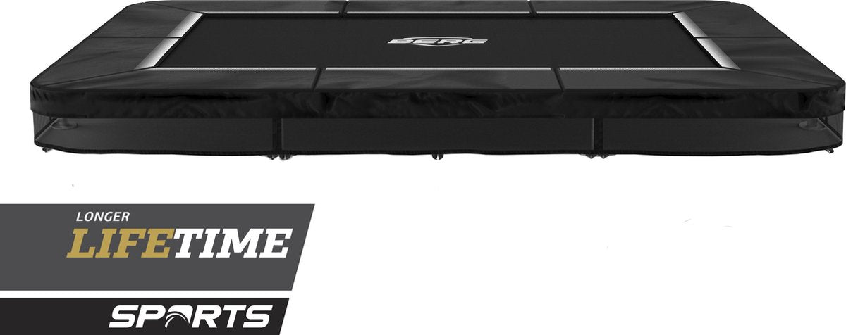 BERG Ultim Favorit Sports trampoline InGround 280 cm zwart