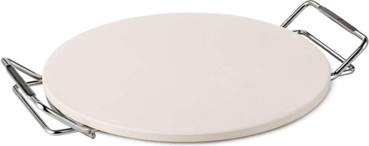 Flash BBQ-Systeem Pizzasteen 30cm met houder
