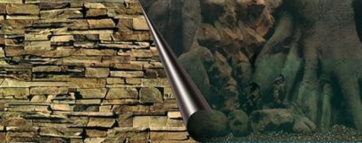 Ebi Foto Achterwand Tree & Rock 30cm