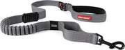 EzyDog Zero Shock - Lange Hondenriem - 120cm - Grijs