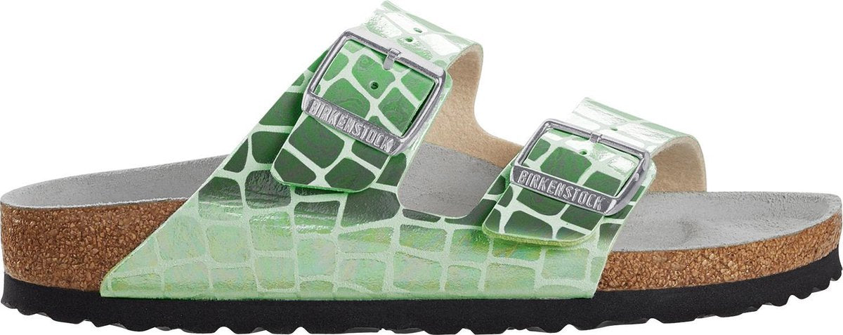 Birkenstock - Arizona Gator Gleam Mineral - Small Fit - maat 41