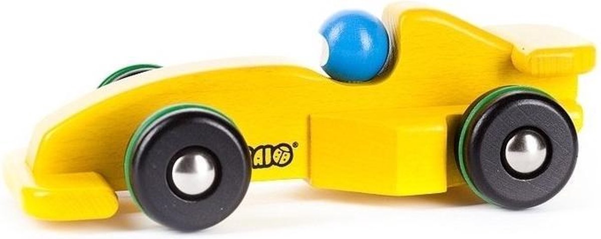 Bajo Racing car Formule 1 - Geel
