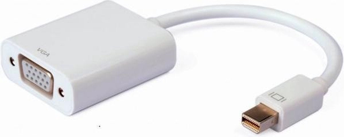 Techly IADAP MDP-VGAF2 video kabel adapter mini DisplayPort D-sub (DB-25) Wit