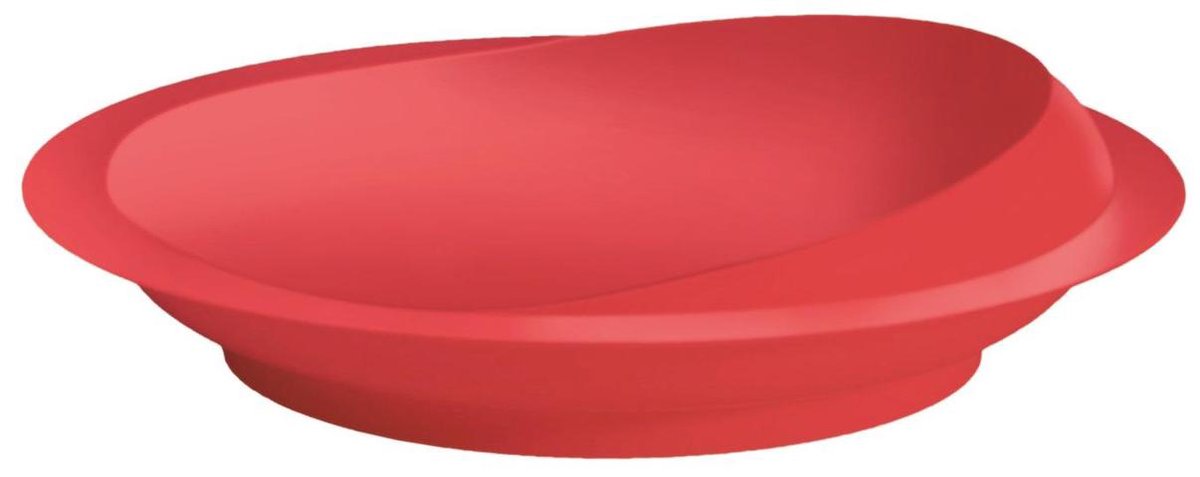 Aidapt bord met zuignap (anti slip) - verhoogde achter rand