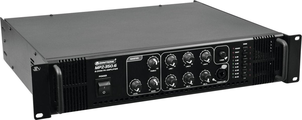 OMNITRONIC MPZ-350.6 PA Mixing Amplifier