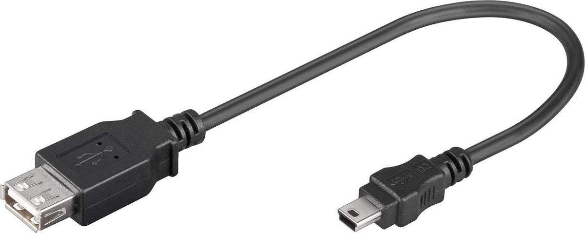 Goobay 0.2m USB 2.0 USB-kabel 0