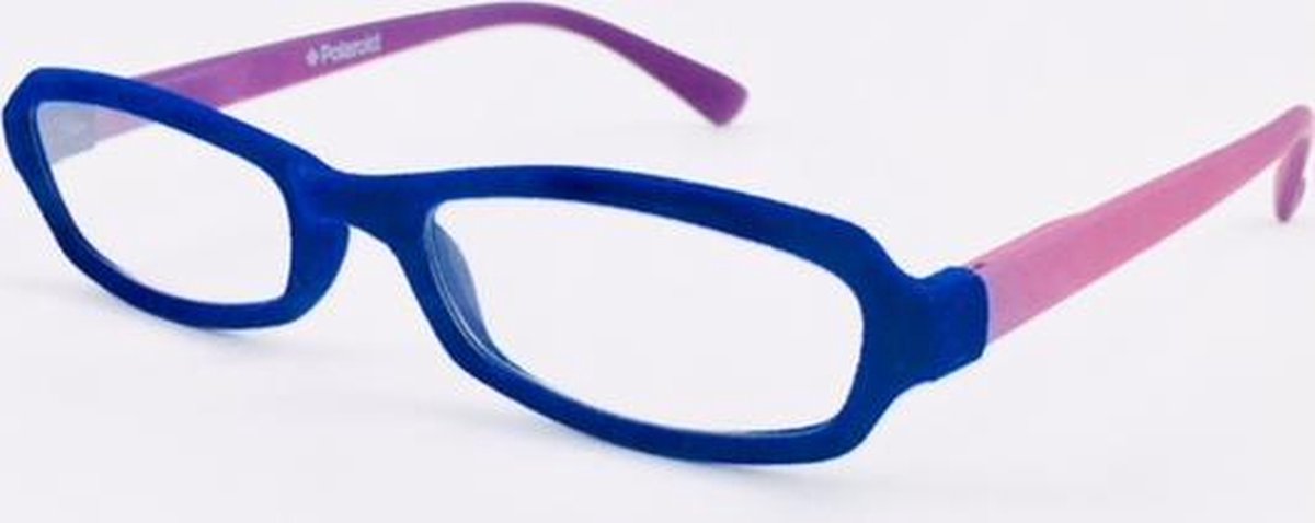 Leesbril Polaroid R970 fluweel blauw/lila +1.00