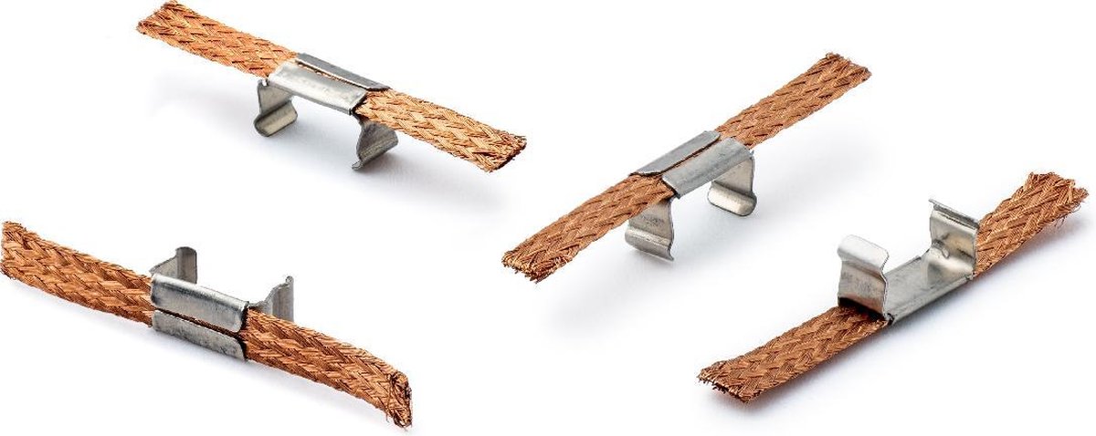Policar - Spare Copper Braids For Ct Cars 4 Pcs - PLC-HR02 - modelbouwsets