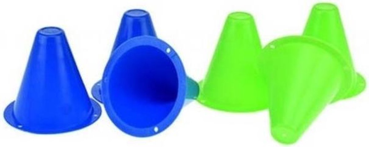 Mini Cones 6Pcs. In Double Blistercard 2-Ass.