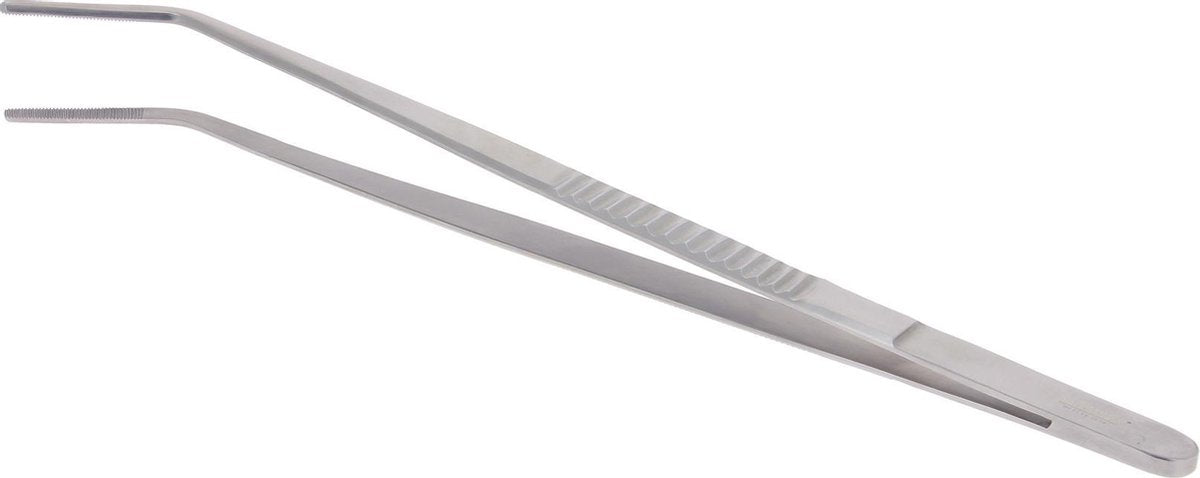 De Buyer Presentatietang - Gebogen Punt - 30cm - Rvs