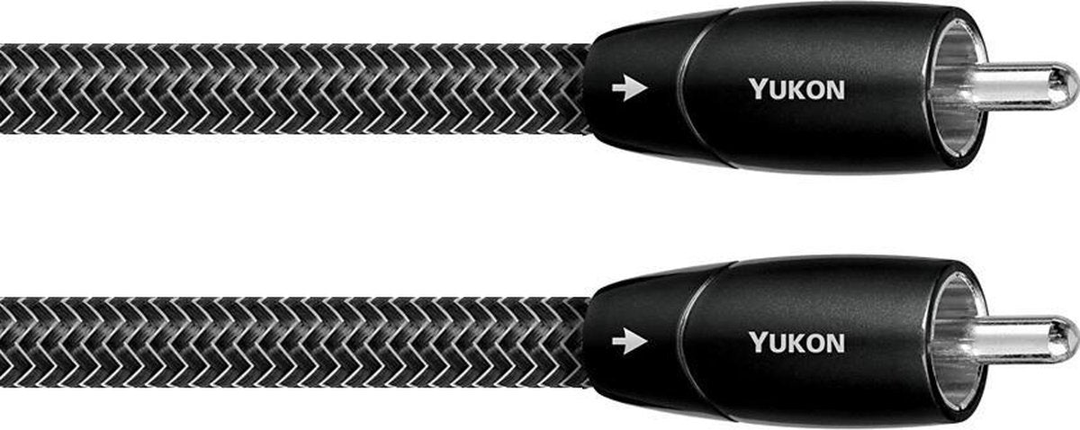 AudioQuest 1m Yukon RCA audio kabel Zwart