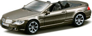 Bburago BMW 645 CI CABRIOLET 2008 bruin metalic schaalmodel 1:43