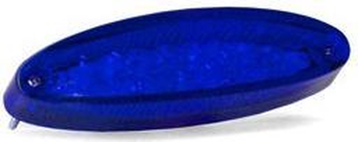 Achterlicht met remlicht TNT space 15 Led universeel blauw