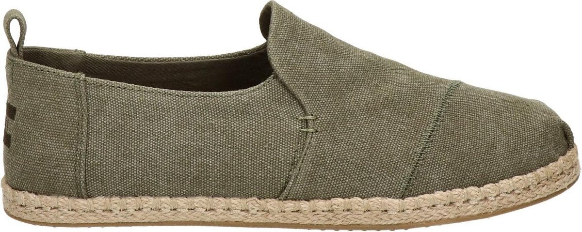 Toms Deconstructed Alpargata Rope Heren Espadrille - Olive - Maat 42.5