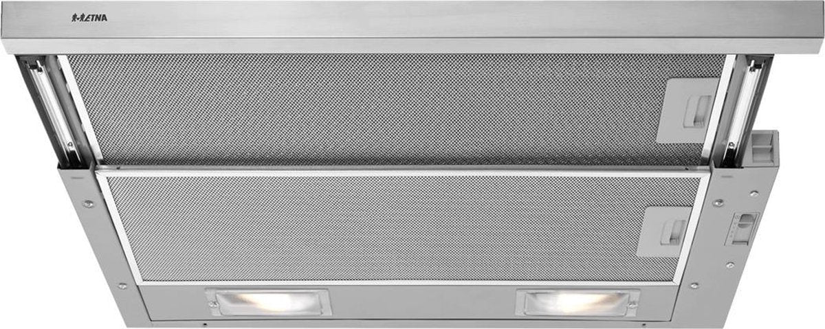 ETNA AV560RVS - Vlakscherm afzuigkap - RVS