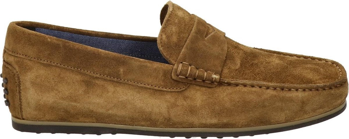 Nelson heren loafer - Cognac - Maat 45