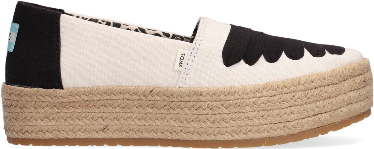Toms Valencia Espadrilles - Dames - Zwart - Maat 37