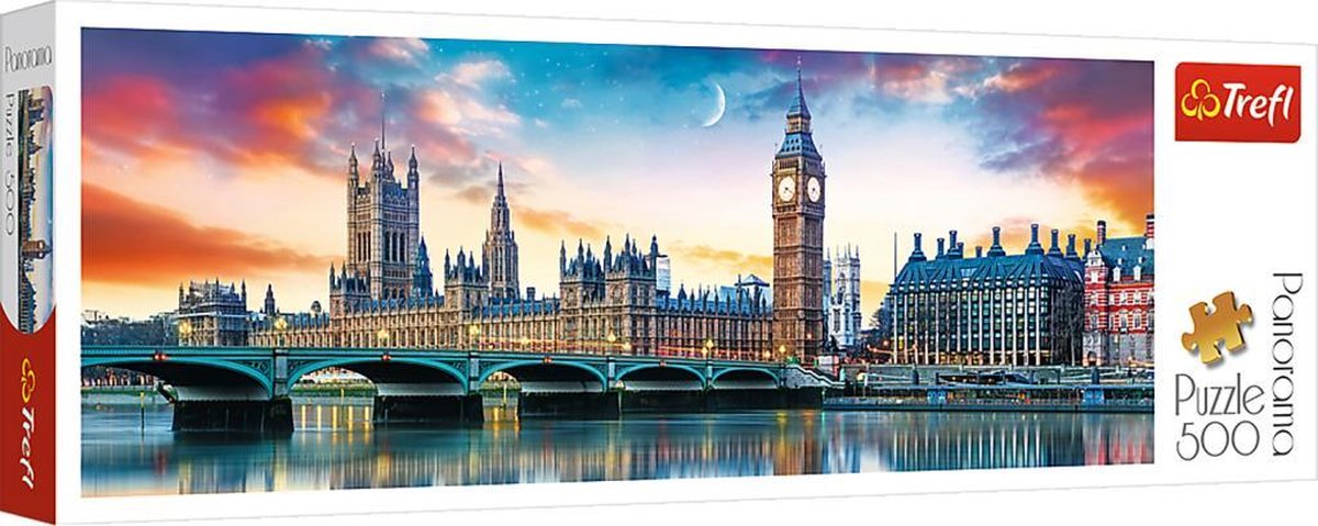 Trefl Panorama Puzzel Londen 500 Stukjes