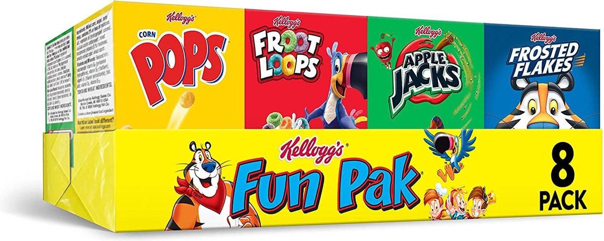 KELLOGG FUN  PACK  8.56 OZ / 28 GR