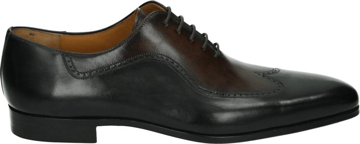 Magnanni 22528 - Volwassenen Heren veterschoen - Kleur: Grijs - Maat: 44.5