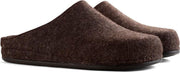Travelin Be-Home Sloffen - Wollen Pantoffels - Heren - Donkerbruin - Maat 45