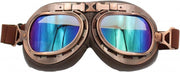 CRG vintage motorbril - multi-kleur