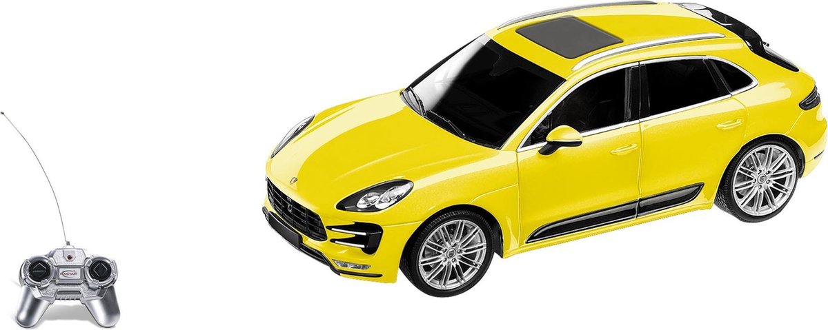 Porsche Macan - RC - Raceauto - 1:24 - Geel