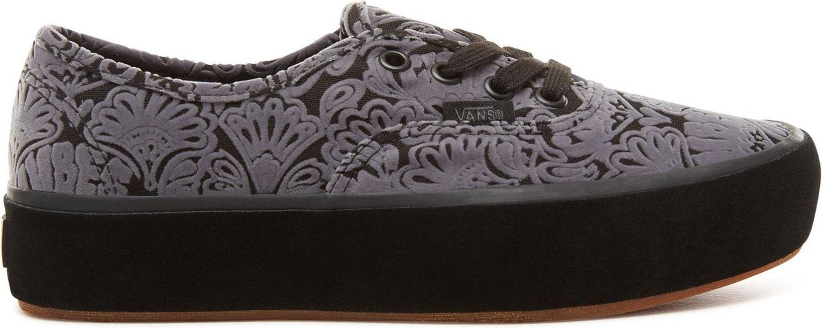 Vans - Dames Sneakers Vans Authentic Platform 2.0 (Sidewall Wrap) - Grijs - Maat 38 1/2