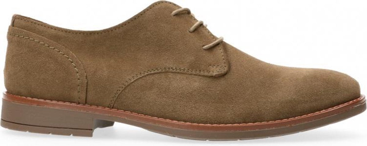 Van Dalen  - Veterschoen Suede - Mens - Green - 45