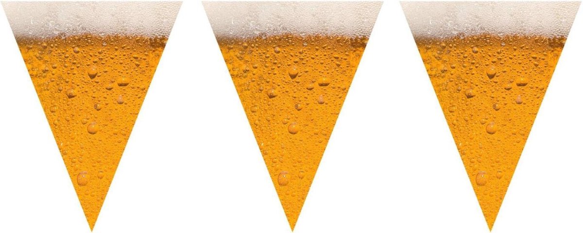 PartyXplosion - Vlaggenlijn - Bier - 6m