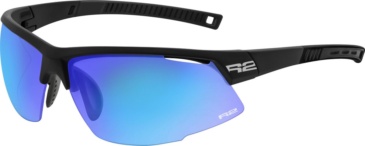 R2 Racer Fietsbril - Sport Zonnebril Zwart