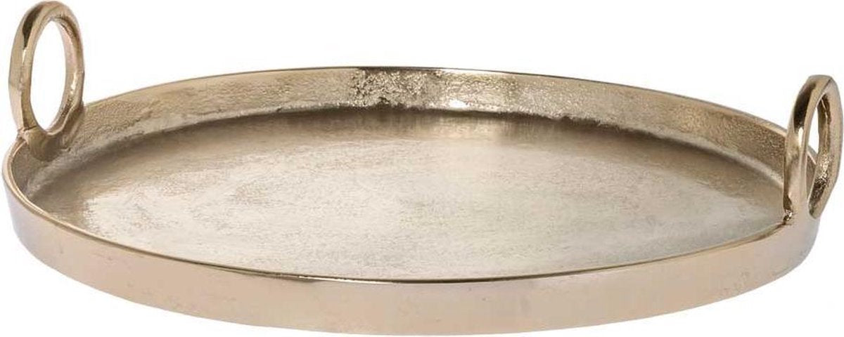 Dienblad Emmy champagne 40cm - decoratieblad - dienblad - blad