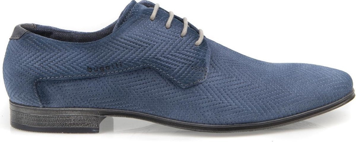 Bugatti Morino veterschoenen blauw - Maat 42