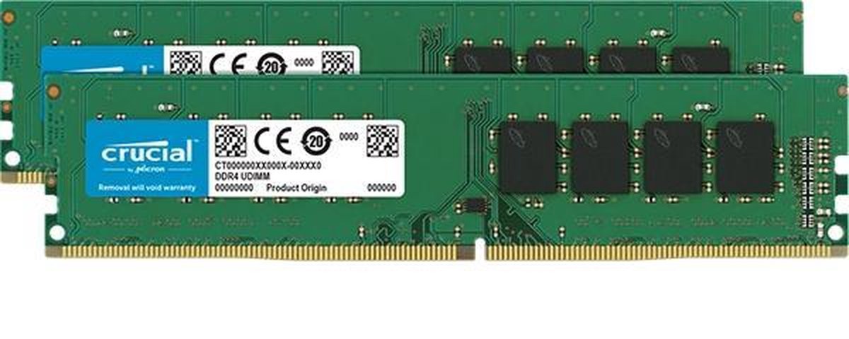 Crucial CT2K8G4DFS832A geheugenmodule 16 GB DDR4 3200 MHz