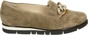 Hassia 301538 - Volwassenen Instappers - Kleur: Taupe - Maat: 39
