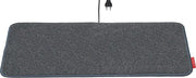 Heatek LoveSeat - Verwarmde voetenmat - 90x40cm - Lichtgrijs
