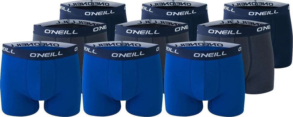 O'Neill - Boxershorts - 9 Pack - Cobalt - Maat XL